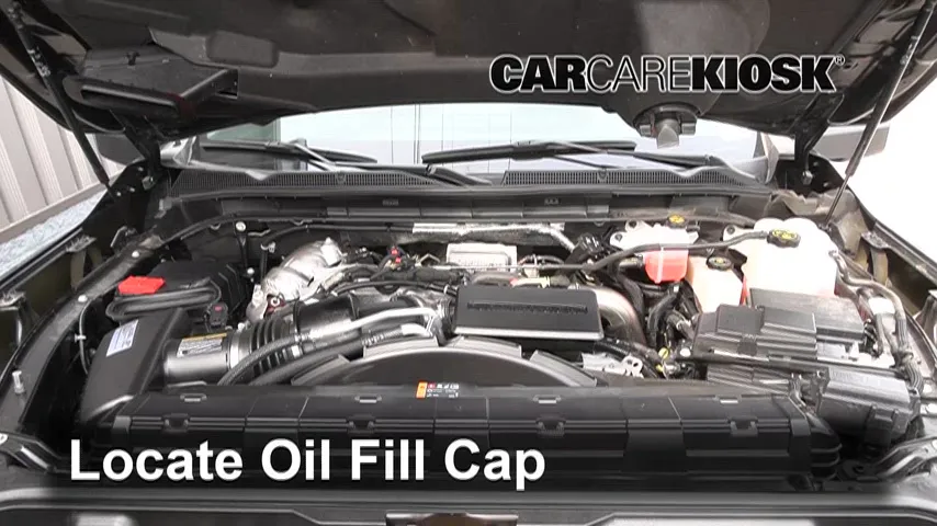 2021 GMC Sierra 2500 HD SLT 6.6L V8 Turbo Diesel Crew Cab Pickup Oil